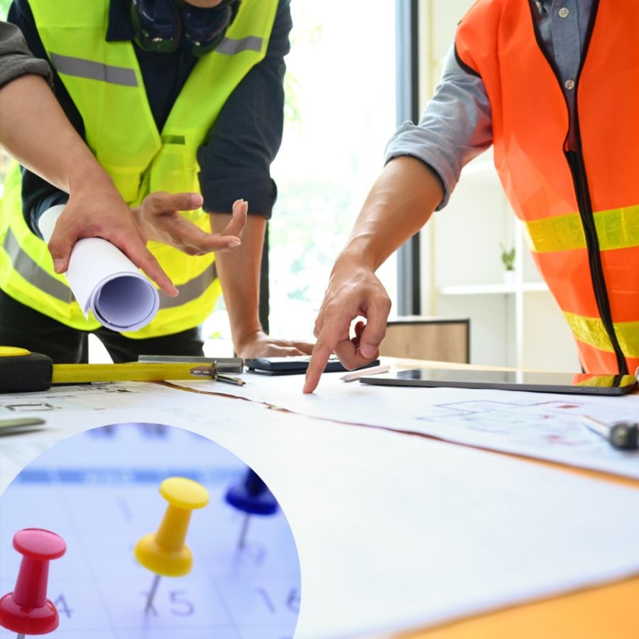 Cumplir los plazos en construcción
