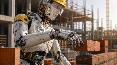 Robots albañiles