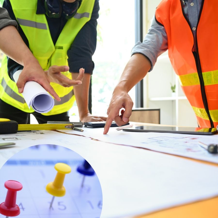 Cumplir los plazos en construcción